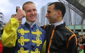 Jockey Zac Purton (left) says not everyone will be pleased if Joao Moreira (right) returns. Photos: Kenneth Chan
