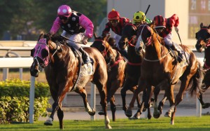 Zac Purton boots Beauty Generation to victory. Photo: Kenneth Chan