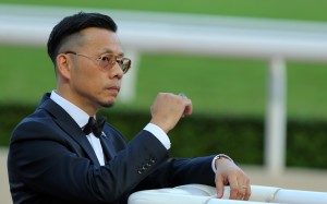 Frankie Lor after a winner earlier this season at Sha Tin. Photos: Kenneth Chan