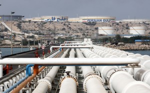 The Kharg oil terminal at Iran’s Kharg Island in the Persian Gulf. The US government’s reimposed sanctions, announced earlier this month, also included waivers for eight nations, including China. Photo: EPA-EFE