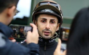 Alberto Sanna at trackwork at Sha Tin recently. Photos: Kenneth Chan