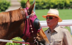 John Moore with promising four-year-old Solar Patch. Photos: Kenneth Chan