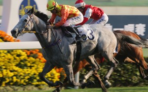 Pingwu Spark races to victory over 1,400m in Class Two last year. Photos: Kenneth Chan