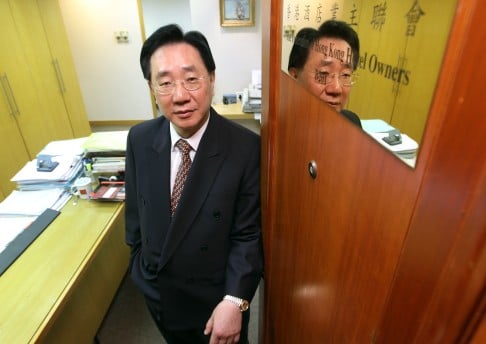 Michael Li Hon-shing, executive director of the Federation of Hong Kong Hotel Owners.