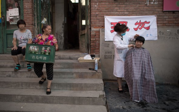 The days are numbered for those living in “Beijing’s Silicon Valley”, with demolition crews at the ready to tear down their homes as part of a citywide clean-up campaign. Photo: AFP The days are numbered for those living in “Beijing’s Silicon Valley”, with demolition crews at the ready to tear down their homes as part of a citywide clean-up campaign. Photo: AFP