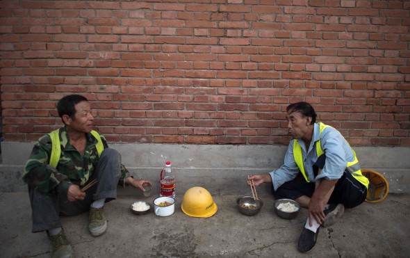 The village residents now face an uncertain future. Photo: AFP The village residents now face an uncertain future. Photo: AFP
