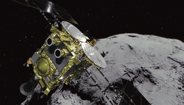 Japanese space robots have landed on asteroid in world first