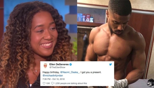 Naomi Osaka accepts Creed 2 premiere 'date' with Michael B ...