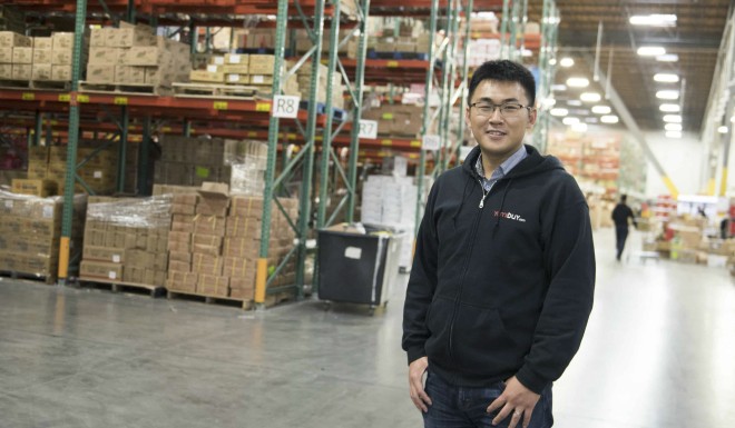 Alex Zhou, CEO of Yamibuy.