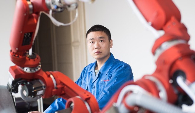 The “Made in China 2025” initiative is part of Beijing’s strategy to make China the world’s leading manufacturer of telecommunications, railway and electrical equipment by 2049.