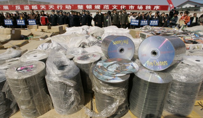 How China weaned itself off music piracy China-us-copyright-destroy_bej08_peter_parks_afp