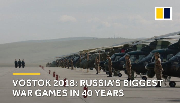 Vostok 2018: Russia’s Biggest War Games In 40 Years | South China ...