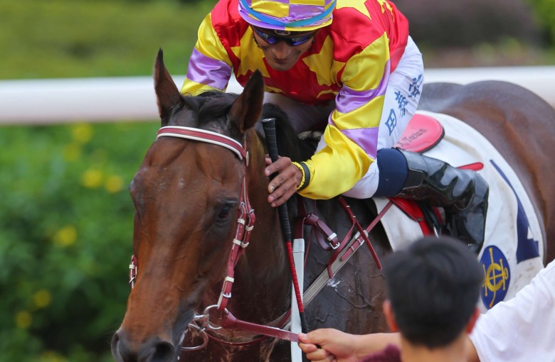 Karis Teetan gets to spend more time with Designs On Rome, holding the ride through to the international races. Photos: Kenneth Chan
