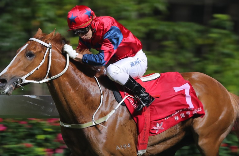 The Golden Age wins at Happy Valley in March. Photos: Kenneth Chan