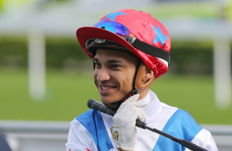 Grant van Niekerk is all smiles after a winner. Photos: Kenneth Chan