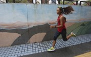 Ultrarunner Samantha Chan trains in Sha Tin. Photo: Jonathan Wong