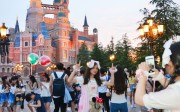 Shanghai Disneyland marks its first anniversary on June 16, 2017. It is the third Disney resort in Asia following those in Tokyo and Hong Kong. Photo: Kyodo Shanghai Disneyland marks its first anniversary on June 16, 2017. It is the third Disney resort in Asia following those in Tokyo and Hong Kong. Photo: Kyodo