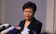 Carrie Lam Cheng Yuet-ngor spoke to the press on Monday. Photo: Dickson Lee
