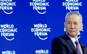 Liu He delivered a largely uninspiring speech at the World Economic Forum in Davos last week. Photo: Reuters