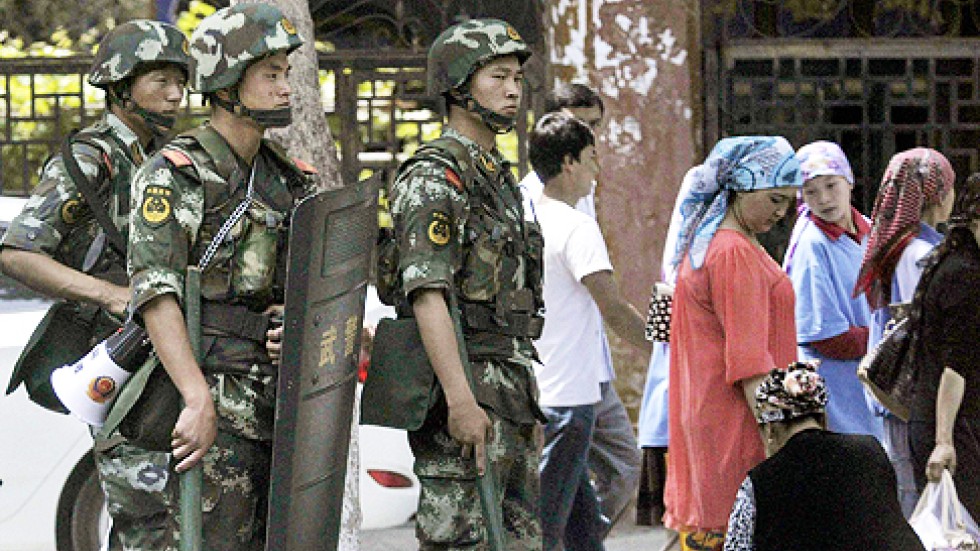 China 'stages' large military drill in Xinjiang as latest violence branded 'terrorism' South