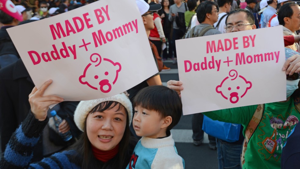 Tens Of Thousands March In Taiwan Against Same Sex Marriage Bill South China Morning Post