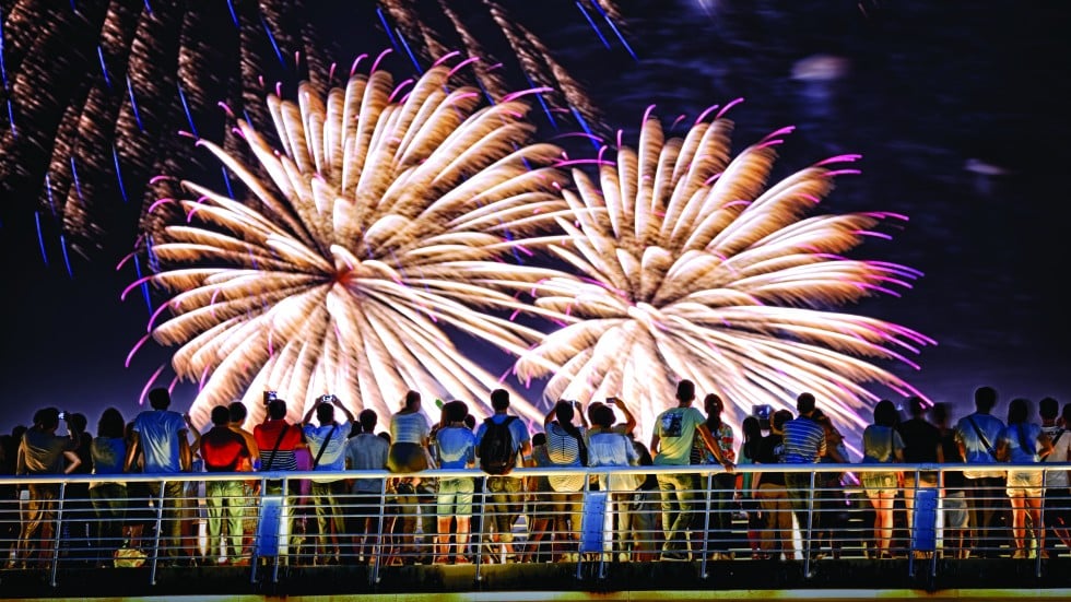 fireworks of art take centre stage for the macau international