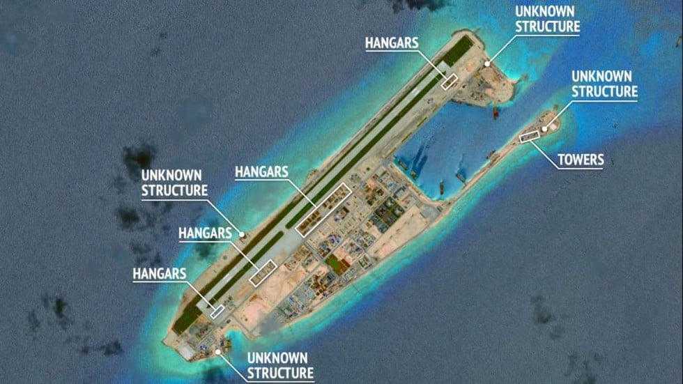 Image result for Beijing needs to build defensive structures on South China Sea islands: