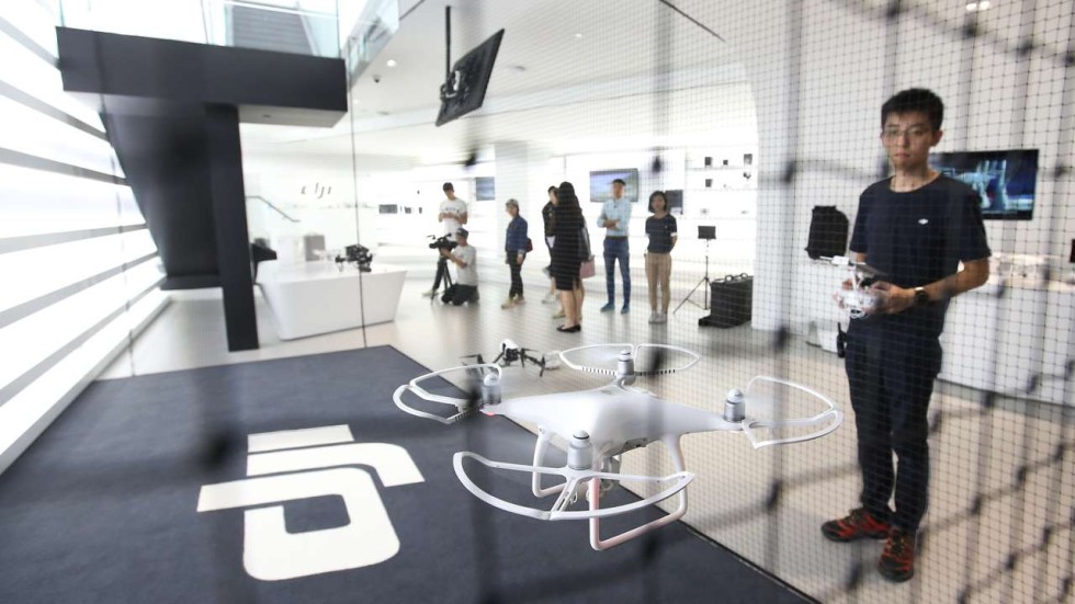 Drone maker DJI’s new Hong Kong store offers customers the chance to