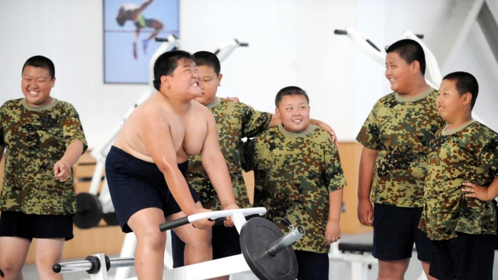 China's boot camp for fat kids helps tackle its big ...