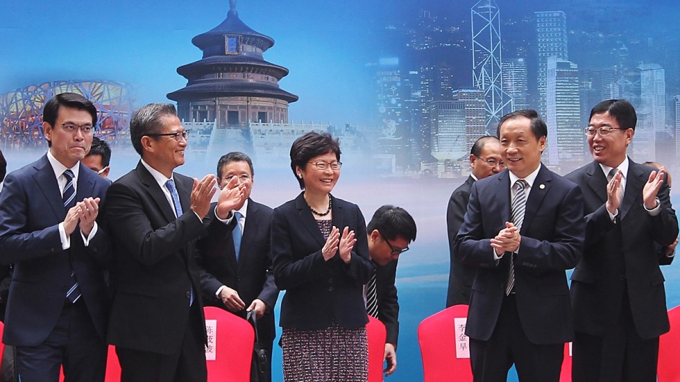 carrie lam defends chinese minister
