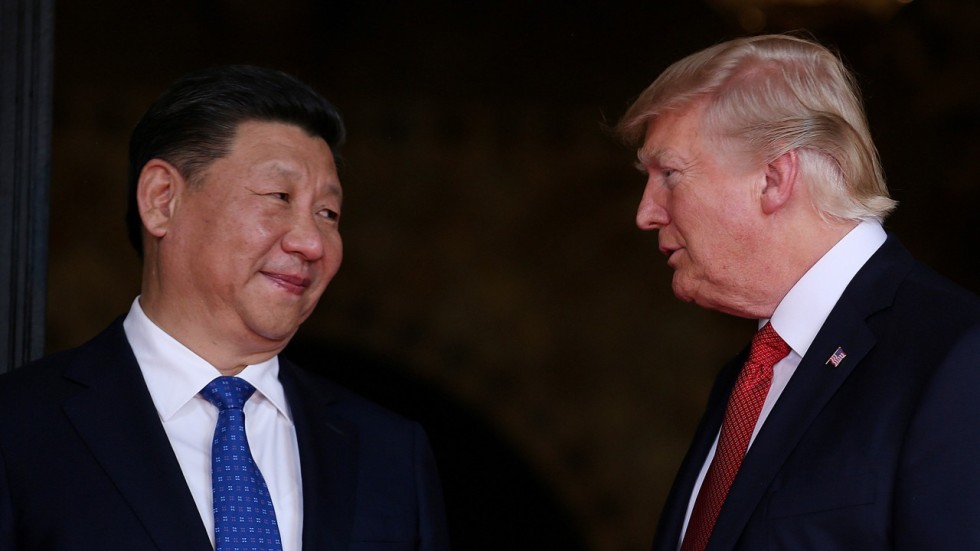 Image result for donald trump and xi jinping