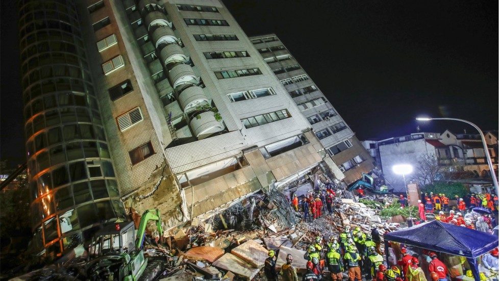 Second 5.7 magnitude earthquake hits Taiwan's Hualien, 24 hours after first quake killed at ...