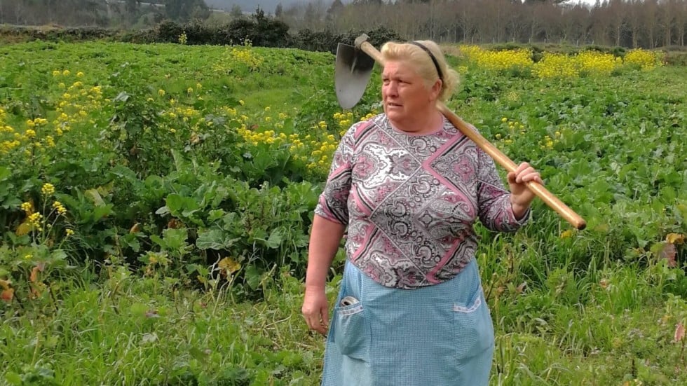 Spanish potato farmer Dolores Leis looks a lot like Donald