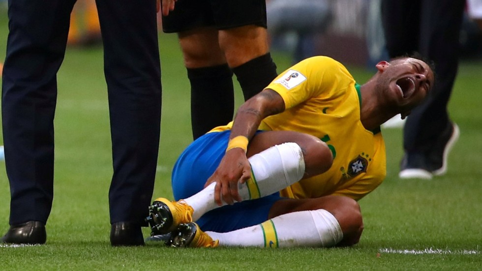 Fifa World Cup: Neymar injury play-acting draws criticism as Eric