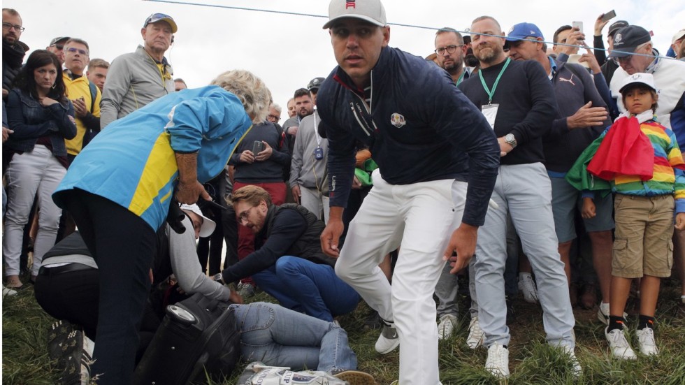 Ryder Cup spectator hit by Brooks Koepka ball left blind in one eye