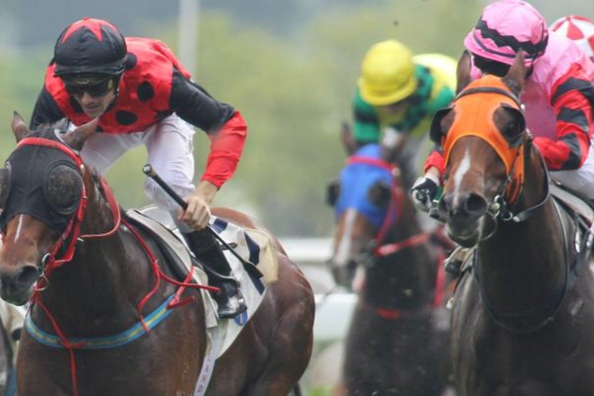Hearts Keeper (right) nearly delivered on the desired day for one of his owners. Photo: Kenneth Chan