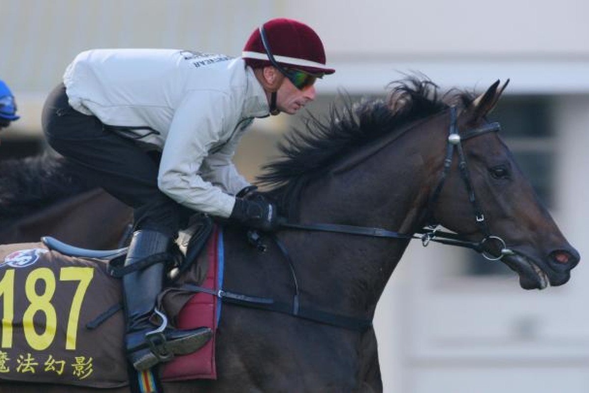 Irian warms up for the Cup with Gerald Mosse.