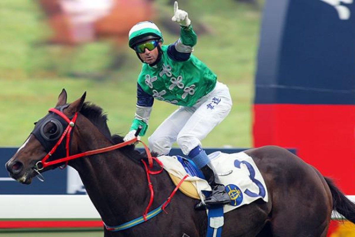 Glorious Days ridden by Douglas Whyte at Sha Tin on November 18. Photo: Kenneth Chan