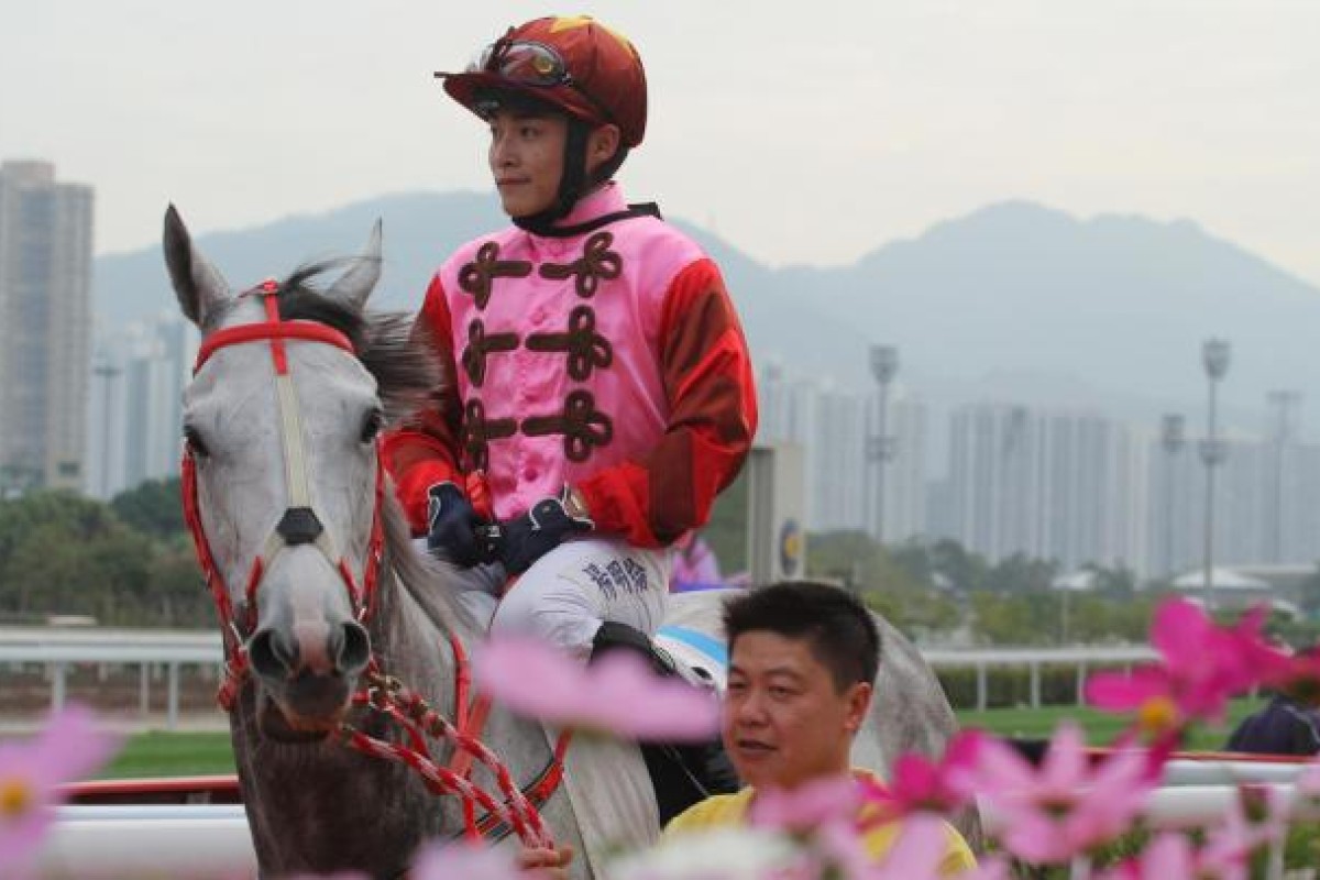 Keith Yeung brings All Friends back to the winner's circle. Photo: Kenneth Chan