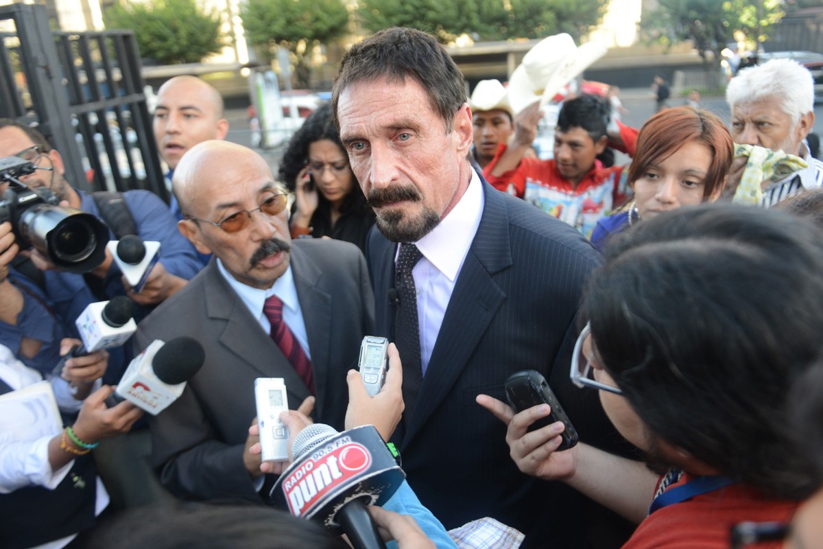McAfee, fie, fo, fum: IT giant talks on guns, girls and ...