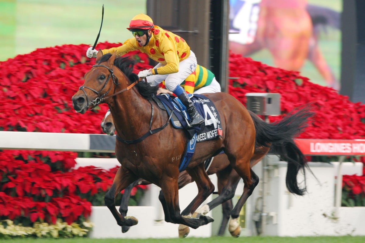 Akeed Mofeed put it altogether to win the Hong Kong Cup for Douglas Whyte last month. Photo: Kenneth Chan