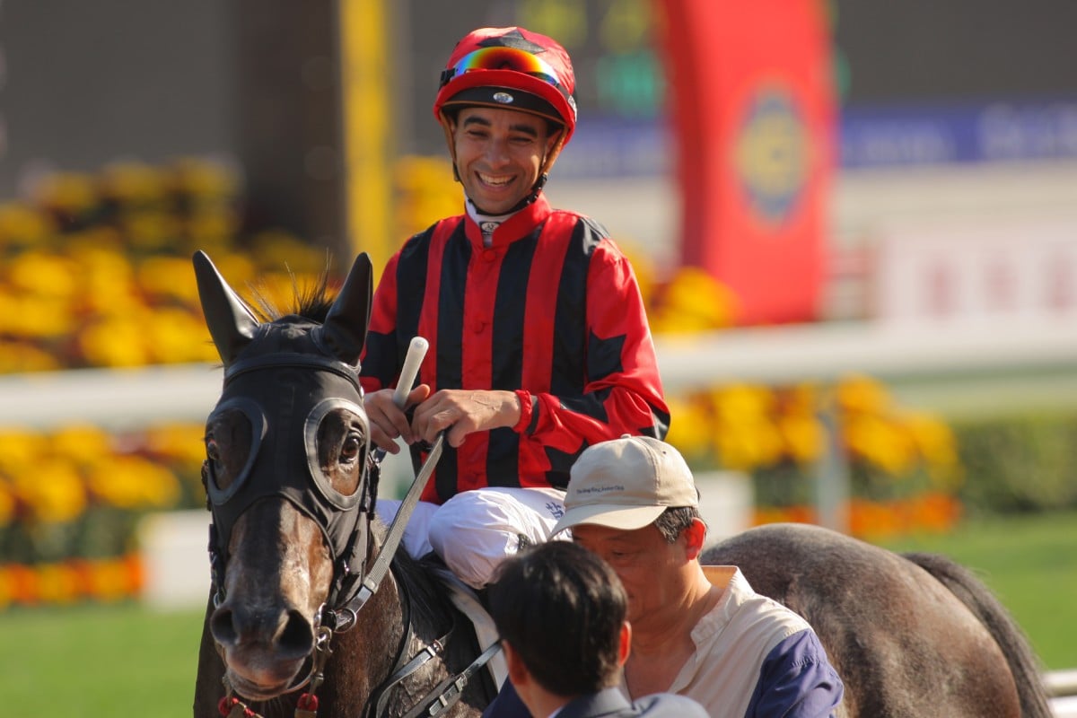 Joao Moreira had a night to forget on Wednesday, but can rebound at Sha Tin on Saturday. Photo: Kenneth Chan