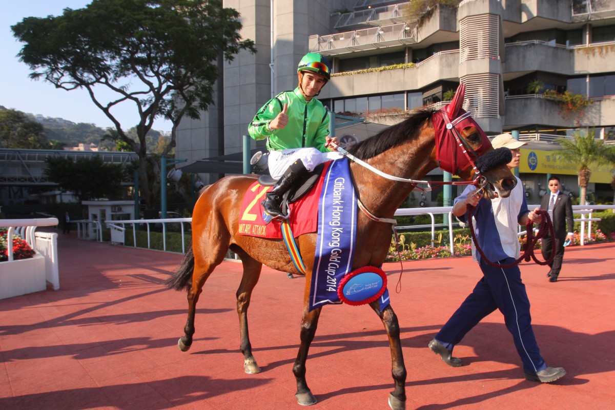Military Attack will have his first start for Caspar Fownes in the Sha Tin Trophy.