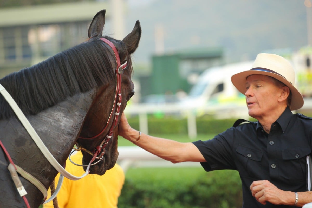 John Moore won't race Dan Excel in the Cox's Plate because of a throat issue. Photo: Kenneth Chan