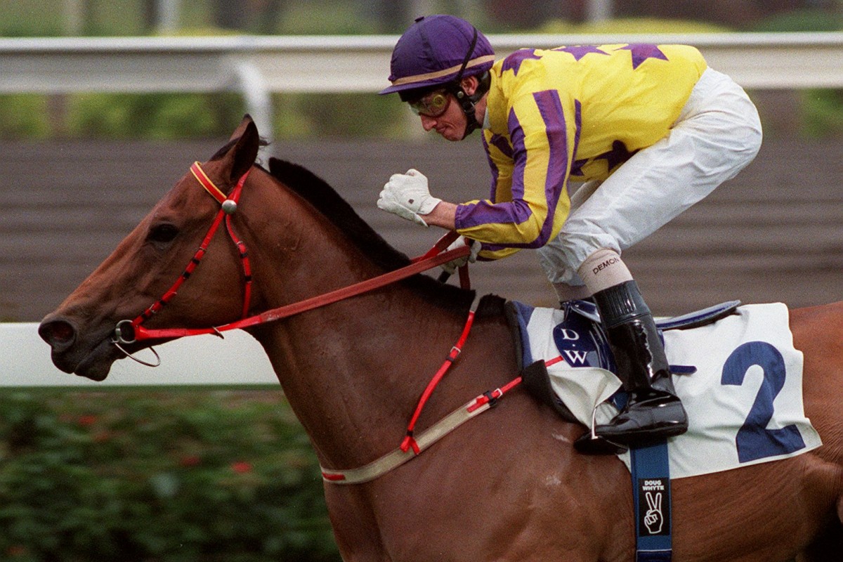 In 2000, Douglas Whyte rode Best Of The Best to a Centenary Cup win from gate four.     