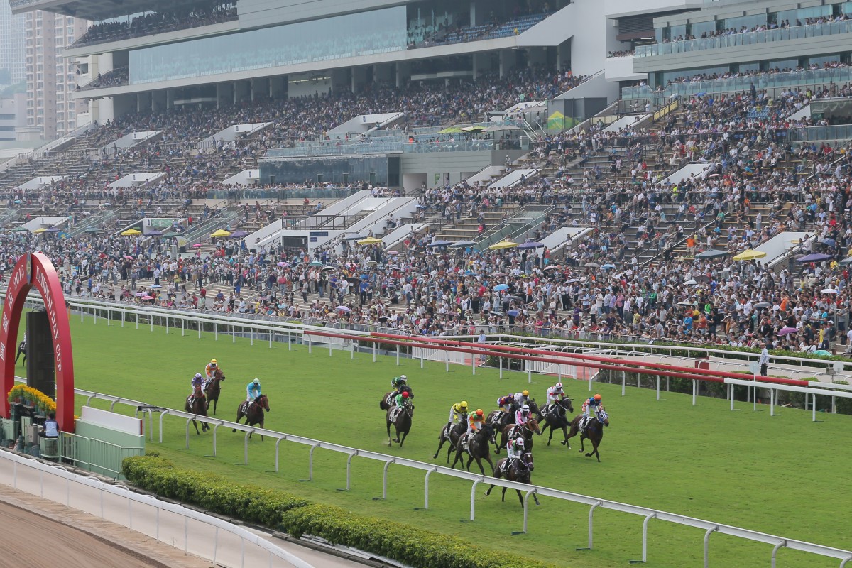 Over 30,000 people flocked to Sha Tin to watch the first Group races of the season. Photos: Kenneth Chan