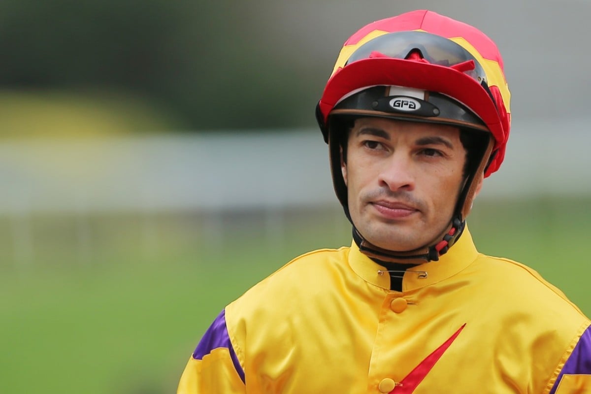 Silvestre De Sousa has taken Hong Kong by storm and can win again at his final Happy Valley meeting for this stint on Graceful Kingdom. Photo: Kenneth Chan