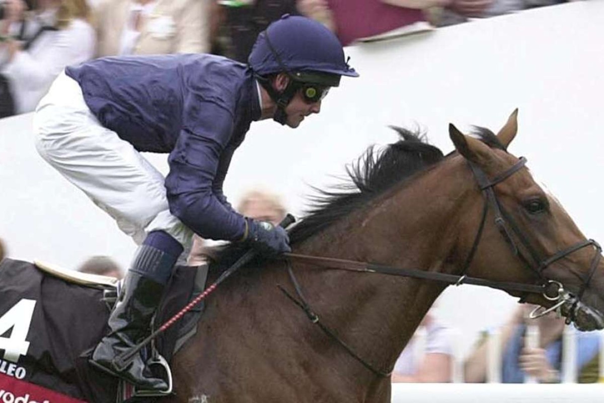 Galileo (Michael Kinane) wins the 2001 Derby at Epsom. Galileo has become one of the world’s leading stallions. Photo: AFP