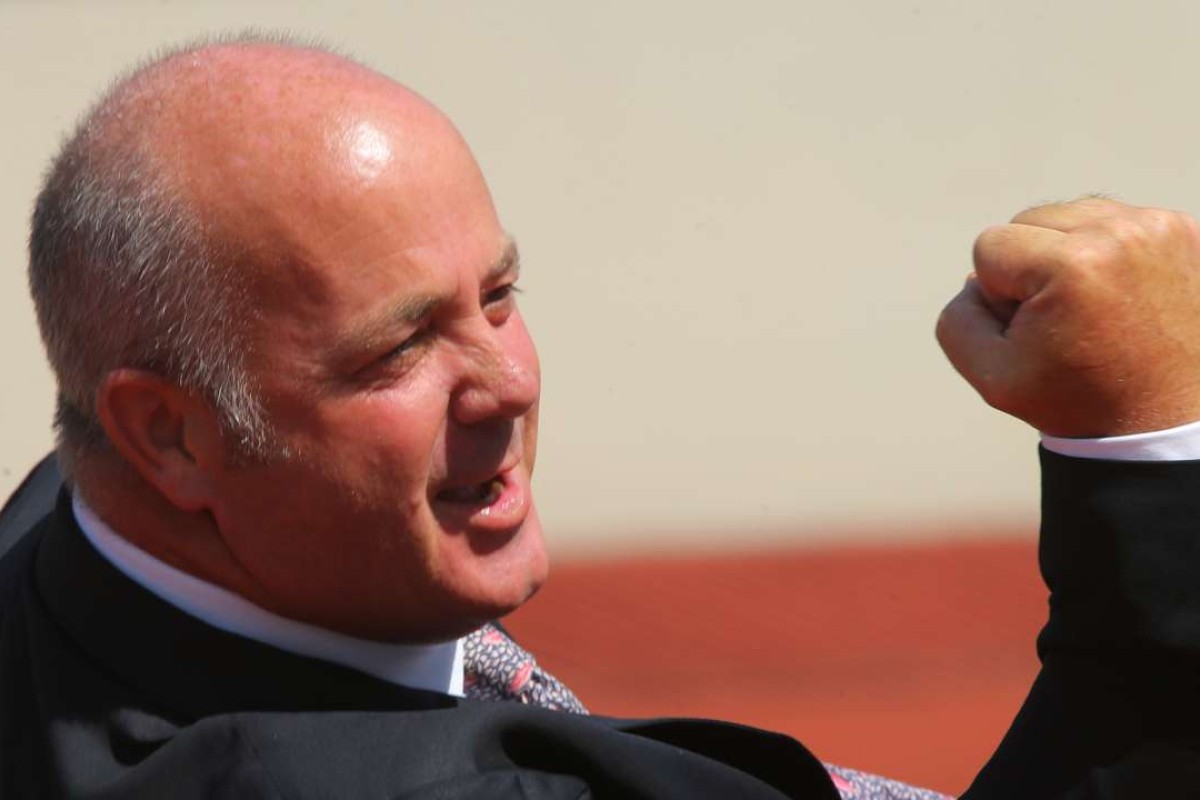 Race 4, Sean Woods, his horse Imperial Concorde ridden by Ben So won the class 4 over 1650m(all weather track) at Sha Tin on 26Jun16.