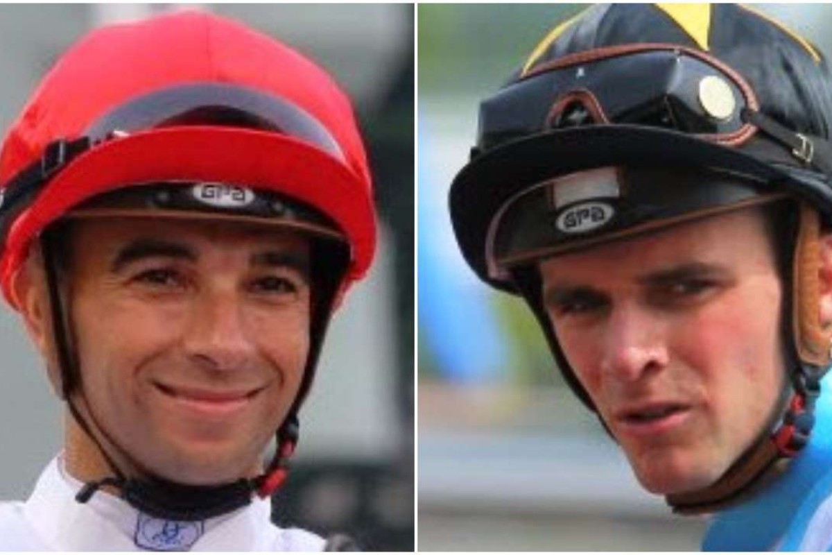 Joao Moreira and Sam Clipperton